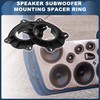 INFINAUTO Speaker Spacer Ring Tweeter Speaker Spacer Adaptor for 6x9"