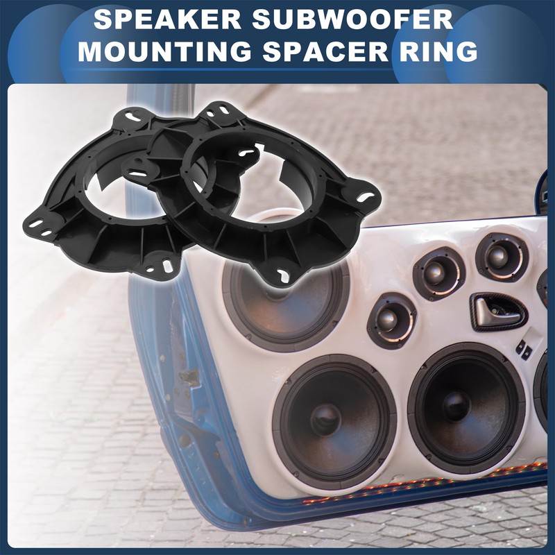 INFINAUTO Speaker Spacer Ring Tweeter Speaker Spacer Adaptor for 6x9"