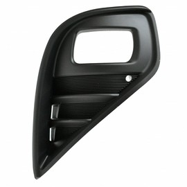 DAT AUTO PARTS Right Front Passenger Side Fog Light Cover Bezel Insert Trim Replacement For 2020-2024 Toyota Highlander Black Plastic Textured TO1039239 520300E110