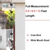 NISHZHU 1 x Rain Chain for Gutters, Mobile Birds on