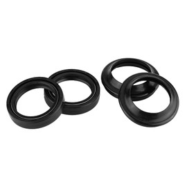 KIMISS Sello de Aceite de Amortiguador de Horquilla Delantera para Motocicleta y Sello de Polvo para GSX750F GSXR750 + Sello de Aceite Sello de Aceite de Horquilla Sello de Aceite