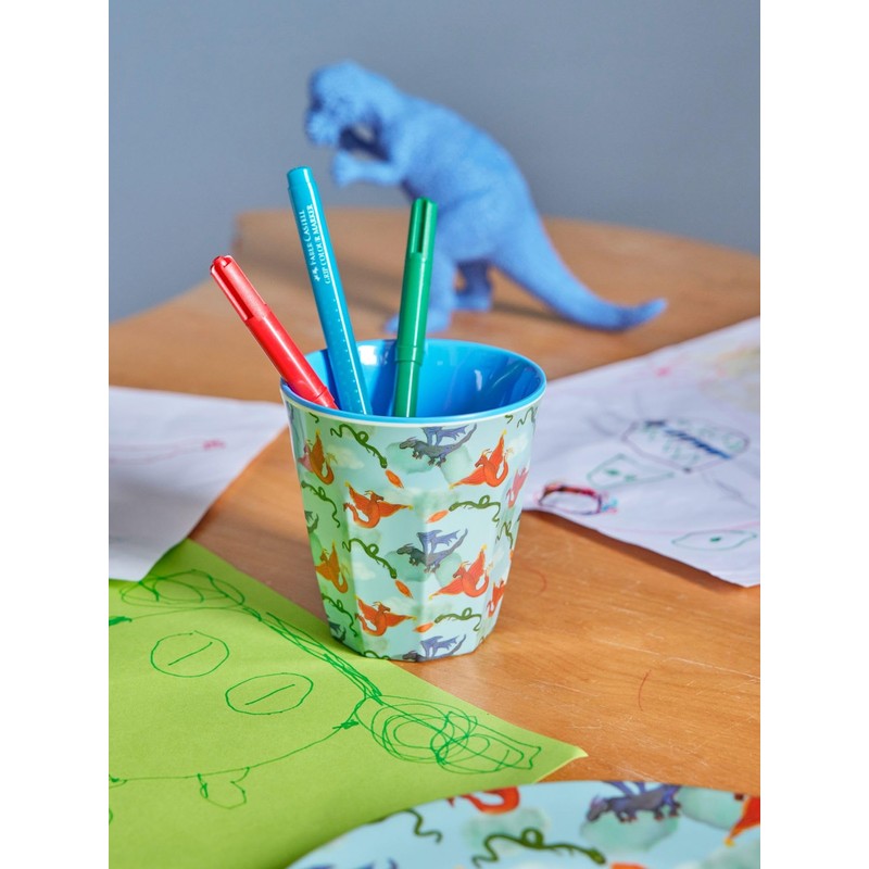 Rice Drinking Cup Melamine Cup Made of 100% Melamine Dragon