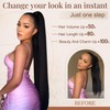 Flufymooz Ponytail Extension - Extension per coda di cavallo, lunghezza