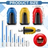 15 Pcs Magnetic Screw Holder Rings, 1/4 Inch/ 6.35 mm