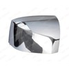 QSC Chrome Hood Mirror Cover Pair Left & Right for