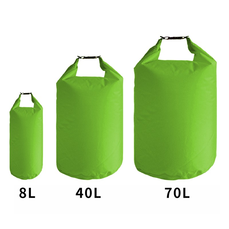 3pcs Waterproof Dry Bag Roll Top Dry Sack For Kayaking