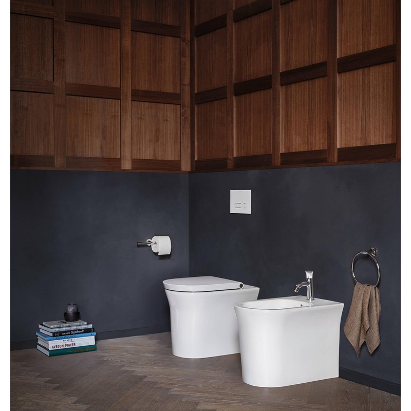 Duravit Starck T Wall Mounted Double Roll Holder Chrome