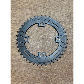 Snap BMX Products S4 104mm 4 bolt Chainring - 40t Black