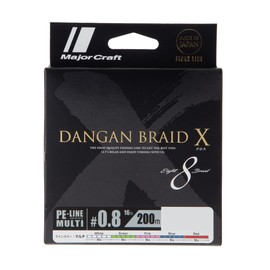 Major Craft PE Line Bullet Braid Cloth DBX8-200/0.8MC