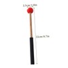 WHAMVOX 2pairs Mallets for Marimba and Tongue Drum Lightweight Percussion