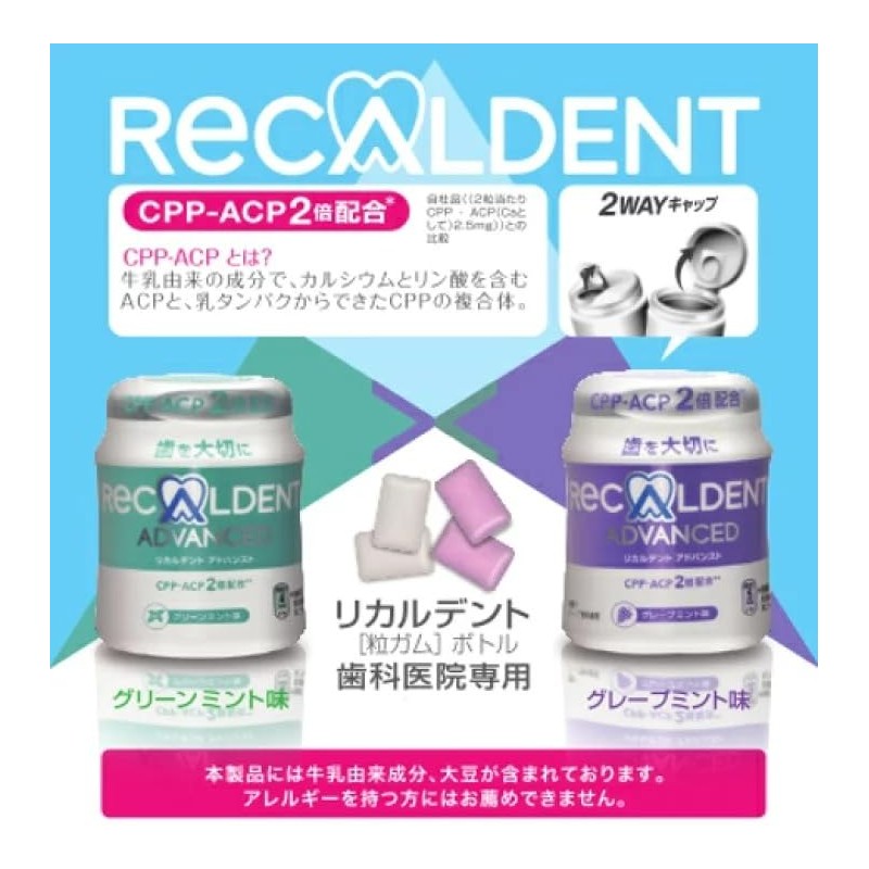 Dental Clinic Dedicated Ricardent Advanced Grape Mint Flavor, 4.9 oz