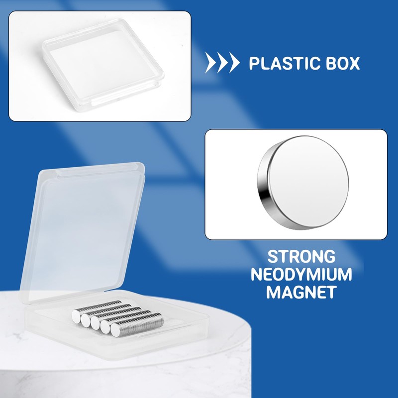 Wukong N45 Tiny Magnets, 5x1mm | 100 Pack Magnets Small