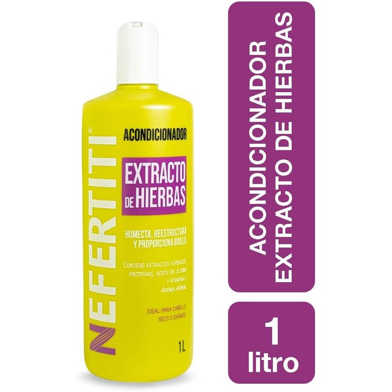 Nefertiti Acondicionador Extracto De Hierbas - 1 L