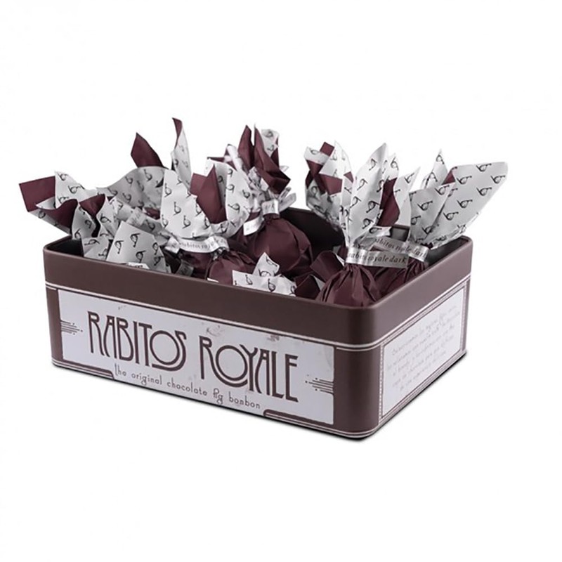 Rabitos Royale - 14 Piece Dark Chocolate Covered Fig Bonbons