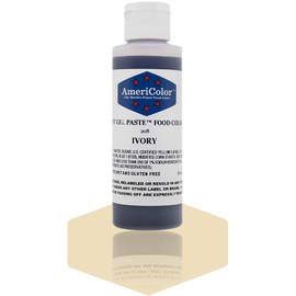 AmeriColor Americolor Soft Gel Paste Food Color, 4.5-Ounce, Ivory