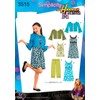 Simplicity Sewing Pattern 3515 Girls/Girls Plus Dresses, AA (8-10-12-14-16)