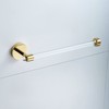 Bathroom Accessories Set Acrylic Gold - Towel Bar Rack Toilet