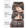 LUVME Real Human Hair Tape in Extensions Straight Hair Natural