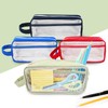 BARUHARI Large Capacity Pen Bag, Organizer, Multiple Compartments, Water Resistant,