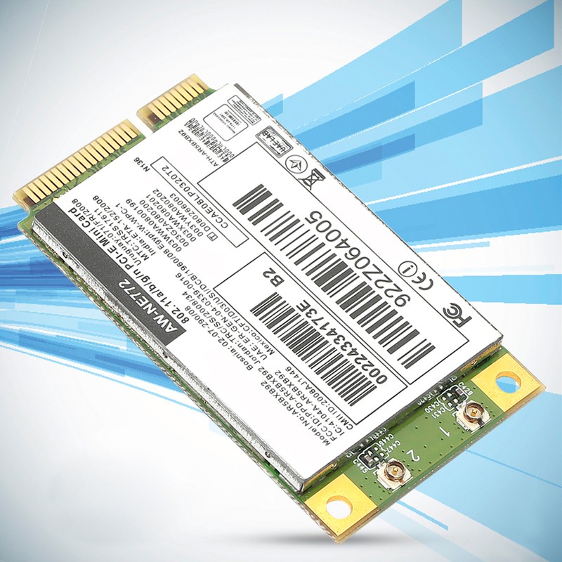 Wireless Network Card AR9280 AR5BXB92 DualBand 5G DriveFree Support for