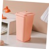LABRIMP 4pcs Mini Desktop Trash Bins Lid Creative Office Waste