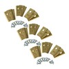 vhbw 27 x Replacement Blades Compatible with Kress Mission KR113,