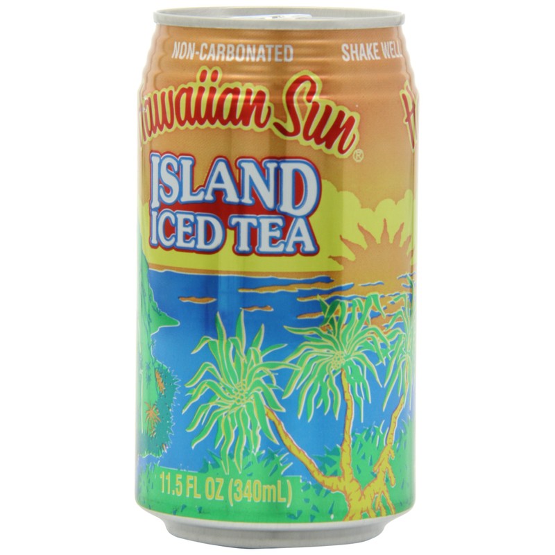 Hawaiian Sun Island Ice Tea, 11.5-Ounce (Pack of 24)