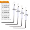 4pcs SEN01114 Furnace Flame Sensors, Stainless Flame Sensor Rods Replacement