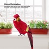 Simulation Feather Parrot Beautiful Artificial Bird Decor Party Garden Home