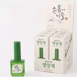 Mostive 모스티브 손톱에 이슬 6개입 패키지 손 발톱 강화제 영양제 [퍼펙트 베이스젤] MosITeVe Nail Dew 6-Count Package Nail Strengthener Nutritional Supplement [Perfect Base Gel]