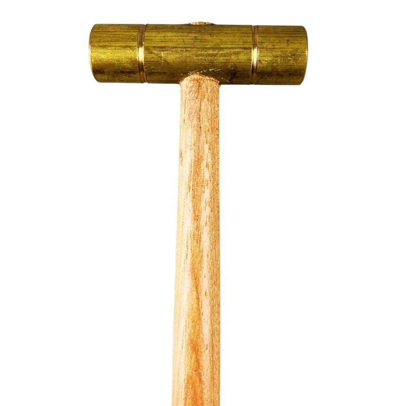 BENCH WIZARD Brass Mallet | Double-Sided 1/2" (1.3 cm) Striking