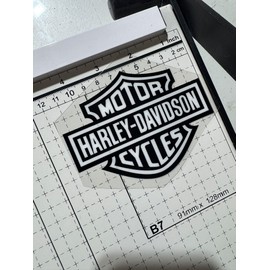 #1 piece of Motorcycle Bar and Shield dtf transfer sticker car Moto club Biker 4.5"x3.5"