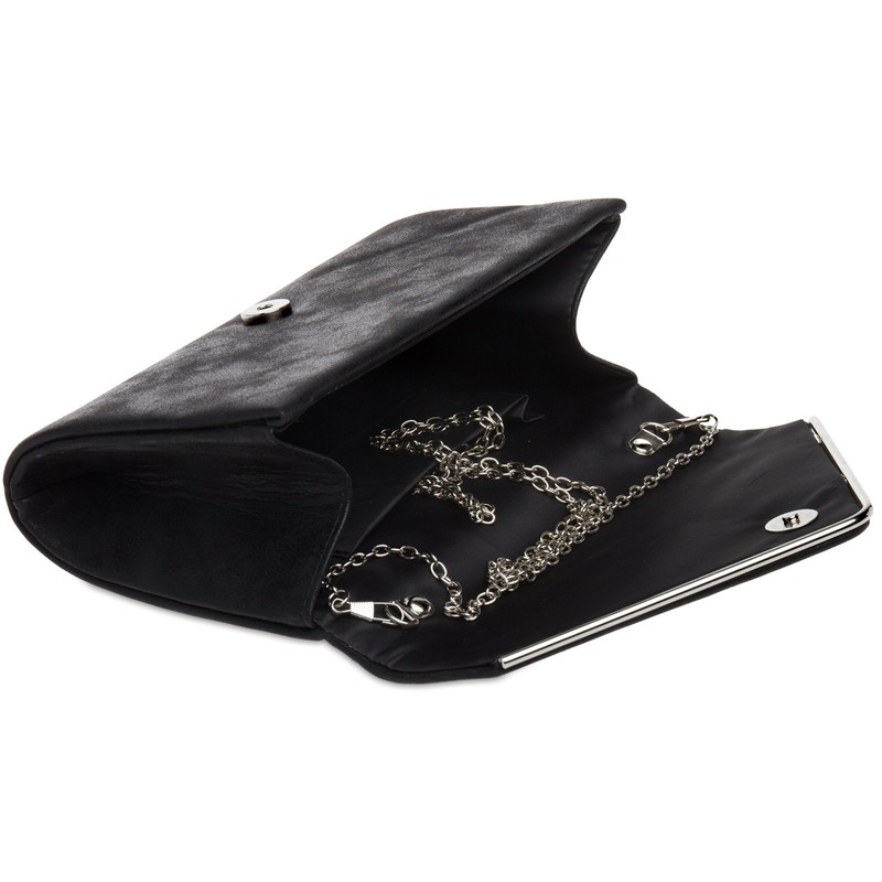 Caspar TA349 Women's Elegant Clutch Bag Evening Bag with Long