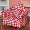 Garneck 2 Sets 1:12 Scale Mini Dollhouse Couch with Pillow: