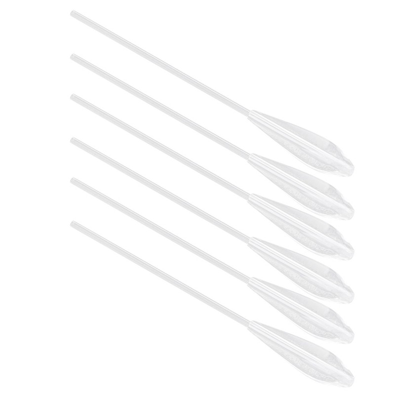 6Pcs Acrylic Large Sinking Floats Fishing Accessory Ecofriendly Transparent White(20g