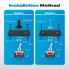 Toggle Switch, Malictele 12V 30A Heavy Duty ON/Off 2Pin SPST