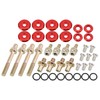 X AUTOHAUX Low Profile Engine Valve Cover Washer Bolt Kit