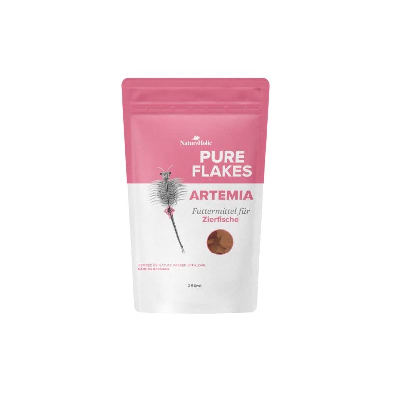 NatureHolic Pure Flakes - Artemia - High Acceptance - Over
