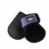 Saxon Contoured Fetlock Boots, Black/Purple, Cob