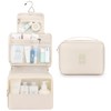 Mossio Hanging Toiletry Bag with Sturdy Hook - Large Portable