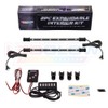 LEDGlow 2pc Multi-Color LED Interior Footwell Underdash Neon Lighting Kit