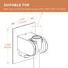 GwernKB GwernKB Strong Adhesive and Waterproof Shower Head Holder for