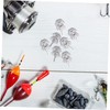 WOONEKY Night Fishing Essential Pcs Stainless Steel Umbrella Hook Fluorescent