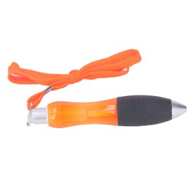 Pack of 5 Fat Heavy Ballpoint Pens, Large Pens with Wide Grip for Parkinson's Arthritis with Large Fat Design (Orange)