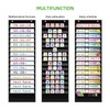 REGELETO 15+1 Pockets Daily Schedule Pocket Chart with 30 Pcs