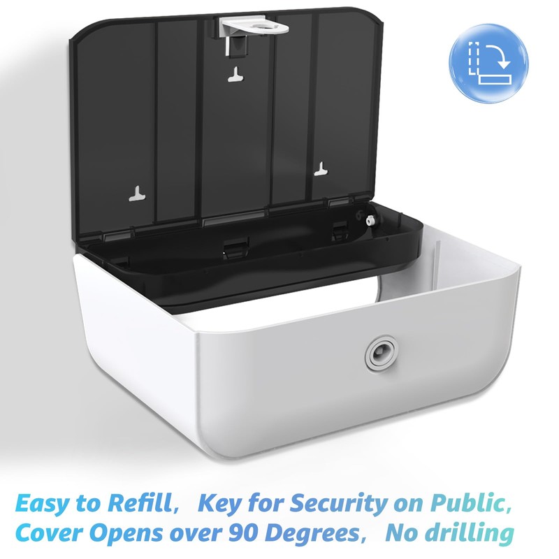 DUTYWORKS Paper Towel Dispenser Wall Mount, Multifold Paper Towel Holder