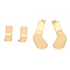 Joystick Controller Paddles 4PCS Elite Series Joystick Metal Parts Stainless