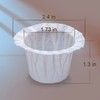 Irmidi Disposable Paper Coffee Filters 200 Count, Compatible with Brewers