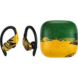 Skinit Decal Audio Skin Compatible with PowerBeats Pro - The Lion of Judah Rasta Flag Design