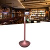 Cordless Table Lamp Innovative Candle Shape 3 Levels Brightness Dimmable